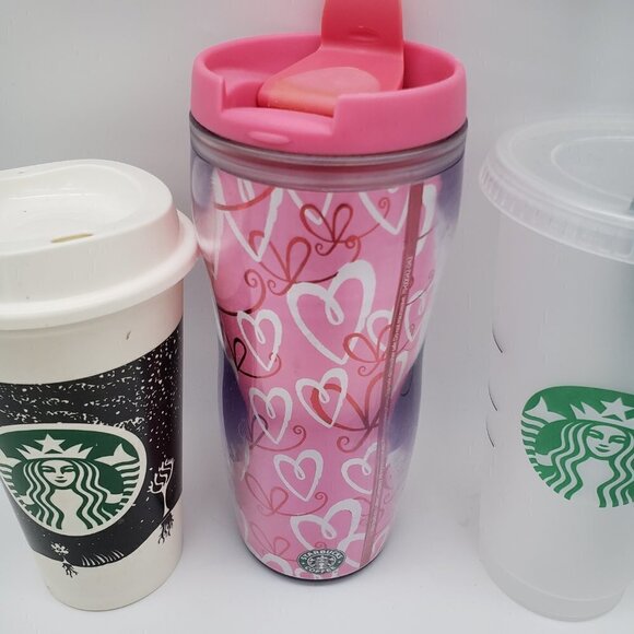 Lot of Starbucks Insulated Travel Mug and Cold Cup Tumblers Coffee Tea Beverage - Picture 3 of 9